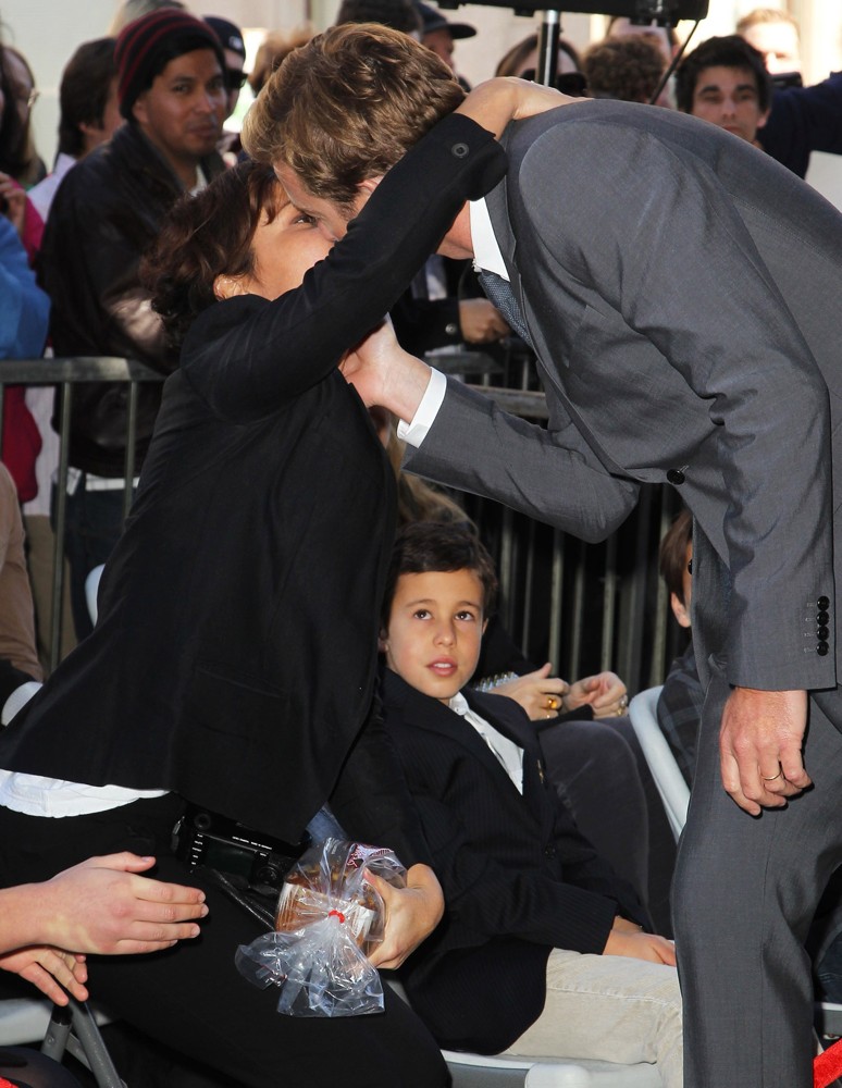 Rebecca Rigg;Simon Baker;<br>Simon Baker Is Honoured with A Star on The Hollywood Walk of Fame