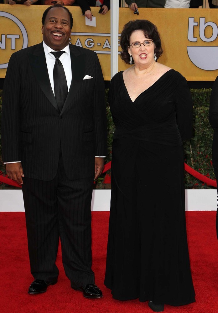 Leslie David Baker;Phyllis Smith;<br>19th Annual Screen Actors Guild Awards - Arrivals