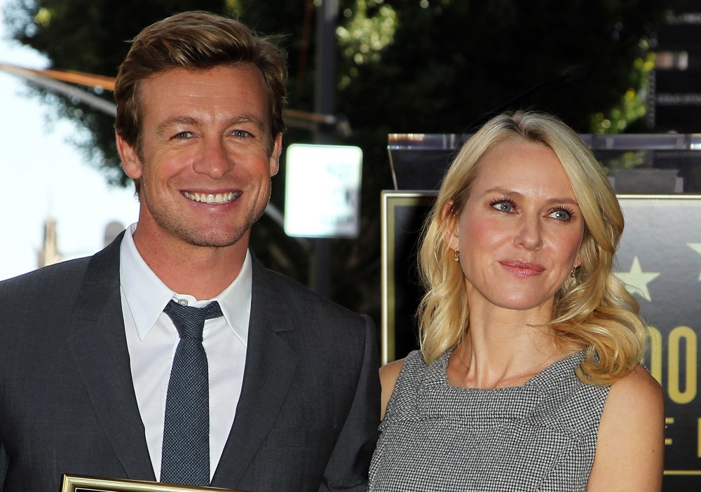 Simon Baker;Naomi Watts;<br>Simon Baker Is Honoured with A Star on The Hollywood Walk of Fame