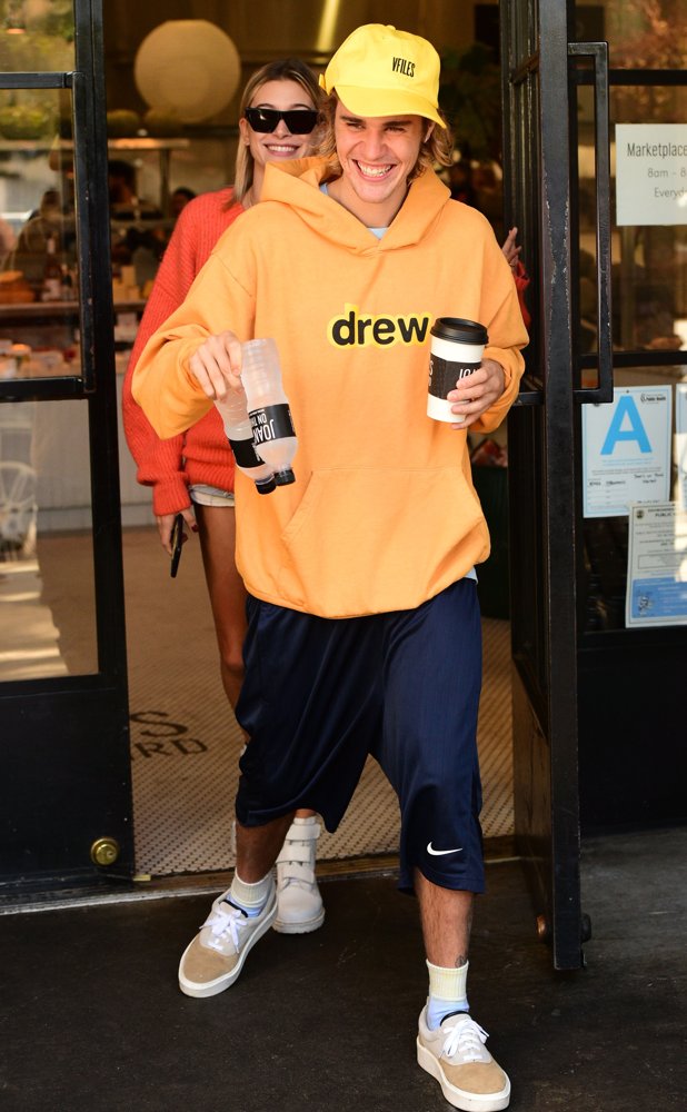 Justin Bieber and Hailey Baldwin After Breakfast