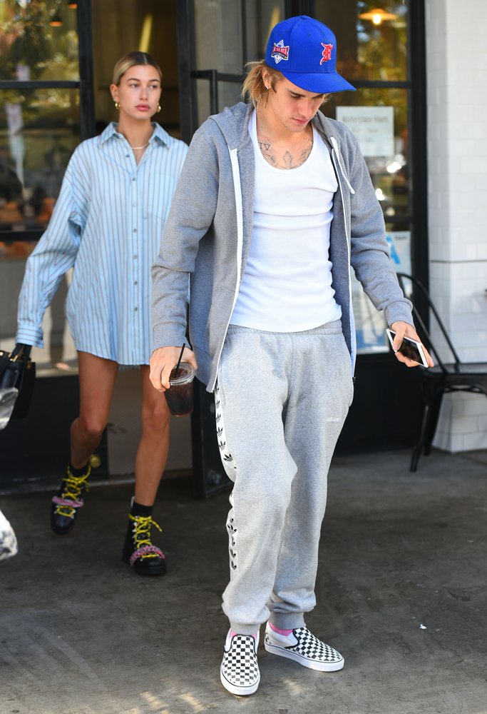 Justin Bieber and Hailey Baldwin Breakfast at Joan's on Third