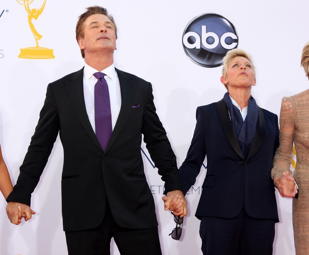 Alec Baldwin;Ellen DeGeneres;<br>64th Annual Primetime Emmy Awards - Arrivals