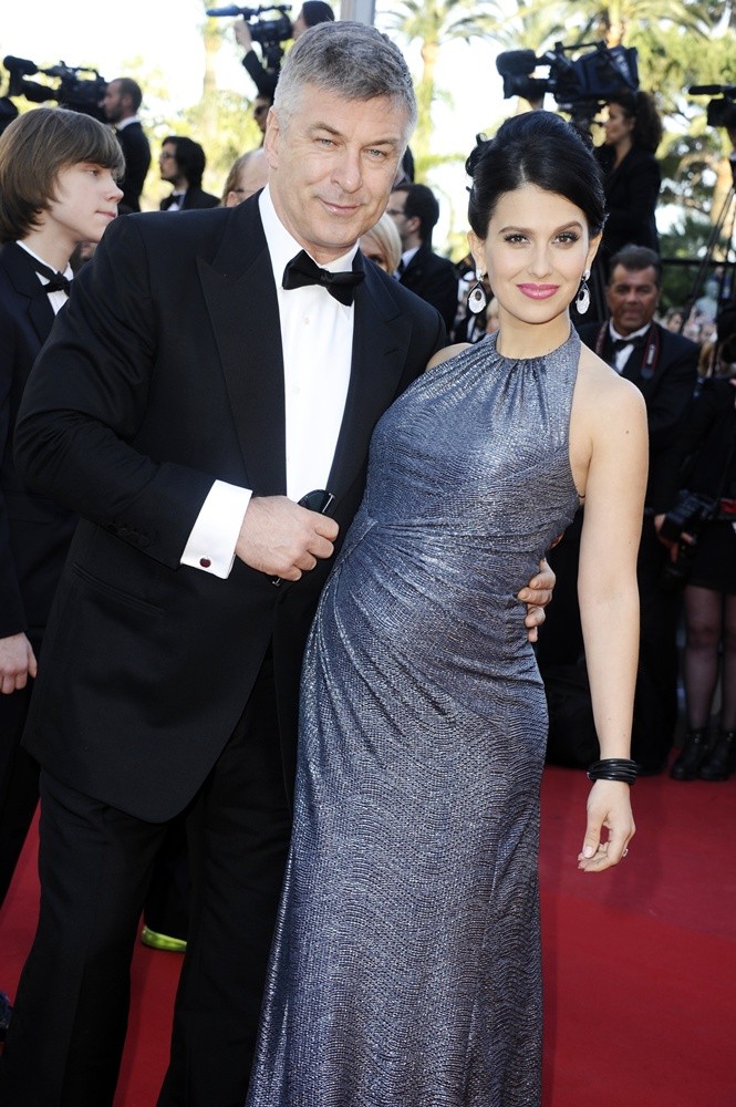 Alec Baldwin;Hilaria Thomas;<br>66th Cannes Film Festival - Blood Ties Premiere