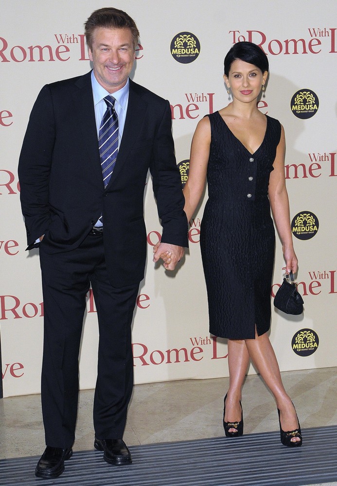 Alec Baldwin;Hilaria Thomas;<br>The Italian Premiere of To Rome with Love