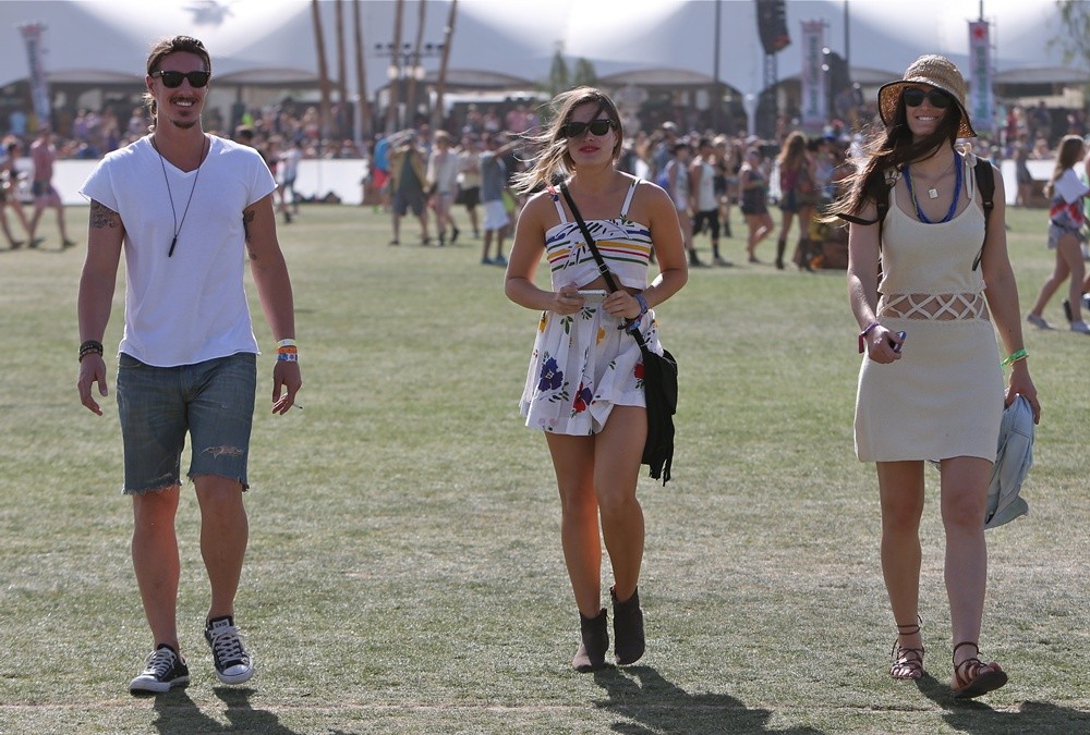 Eric Balfour;Leonor Varela;<br>The 2013 Coachella Valley Music and Arts Festival - Week 1 Day 3
