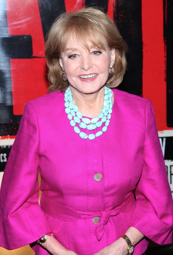 Barbara Walters;<br>Broadway Opening Night of Evita - Arrivals