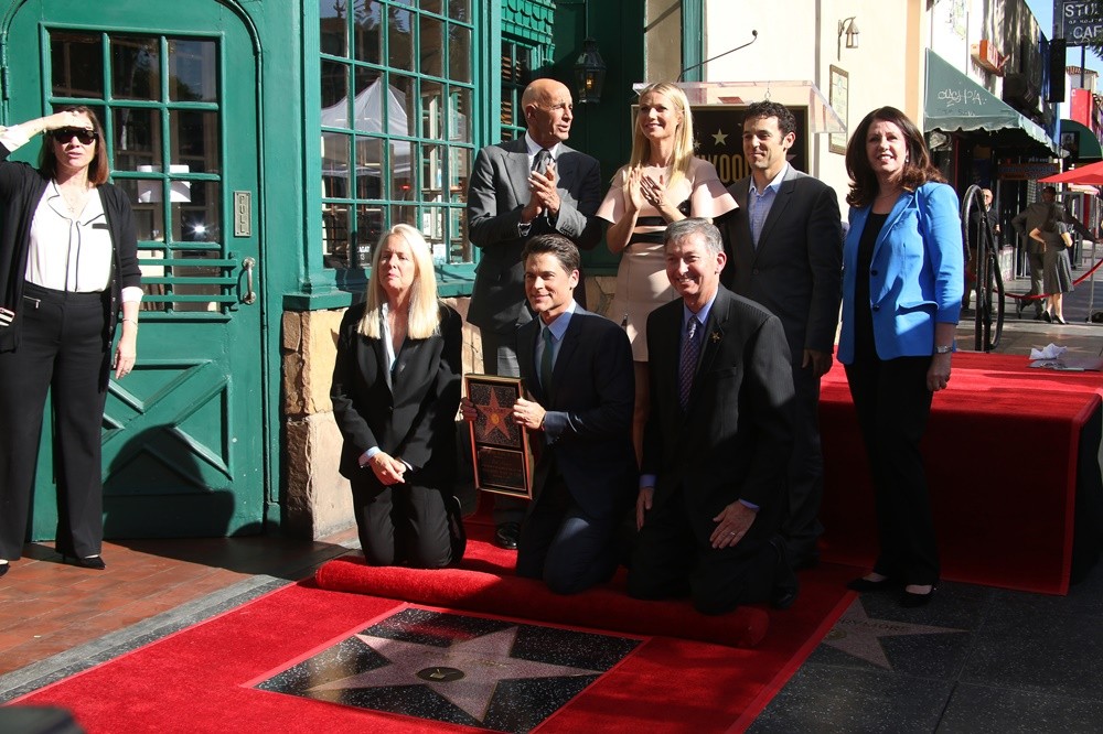Rob Lowe Honored with A Star on The Hollywood Walk of Fame