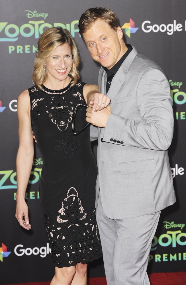 Charissa Barton;Alan Tudyk;<br>Los Angeles Premiere of Walt Disney Animation Studios' Zootopia