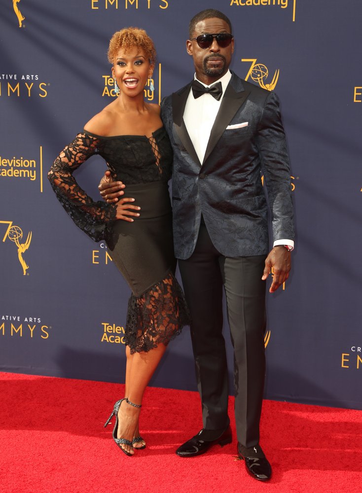 Ryan Michelle Bathe;Sterling K. Brown;<br>2018 Creative Arts Emmy Awards - Day 1 - Arrivals