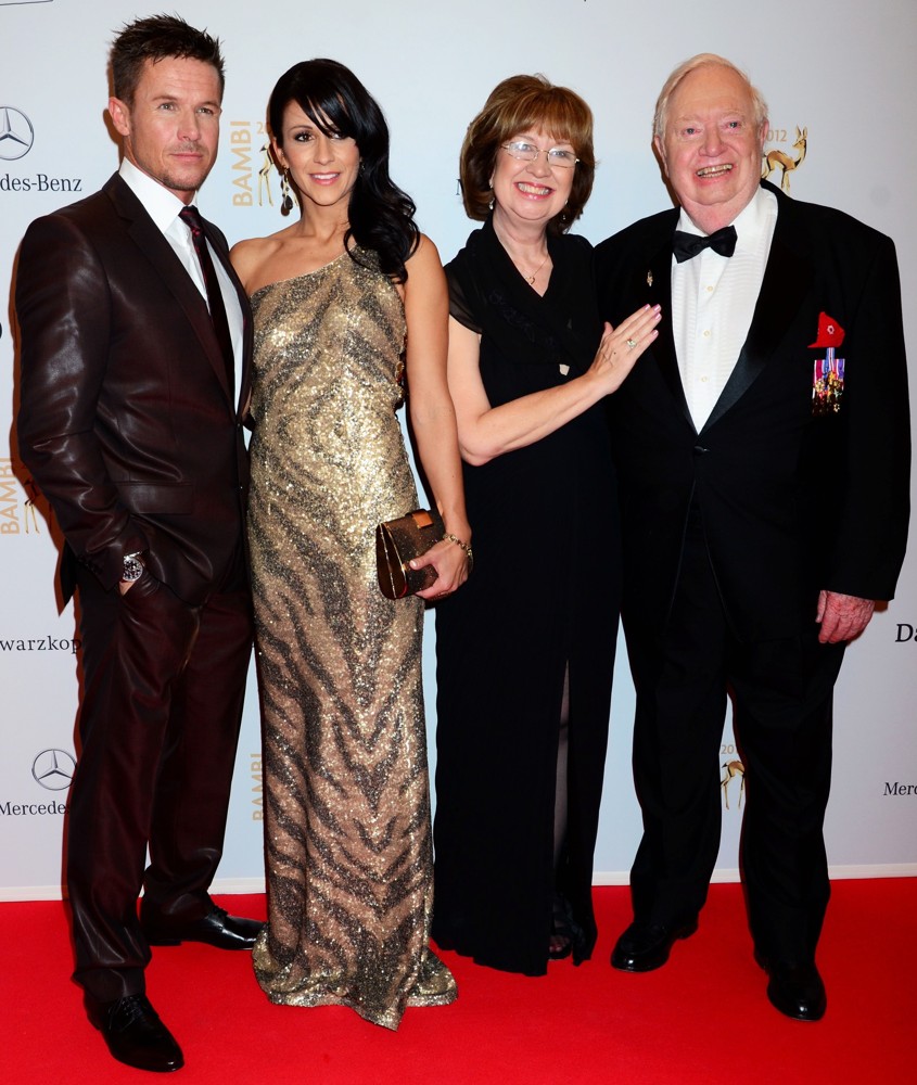 Felix Baumgartner;Nicole Oettl;Sherry Kittinger;Joseph Kittinger;<br>Bambi Awards 2012