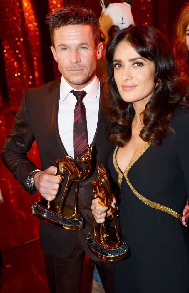 Felix Baumgartner;Salma Hayek;<br>Bambi Awards 2012