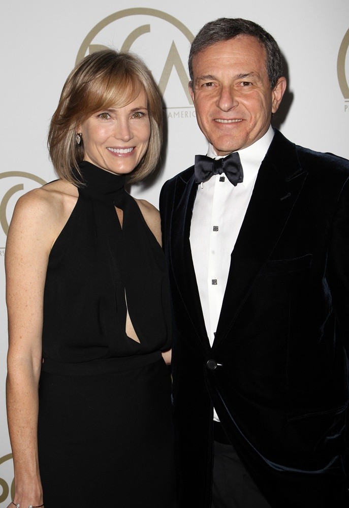 Willow Bay;Bob Iger;<br>The 25th Annual Producer Guild of America Awards - Arrivals