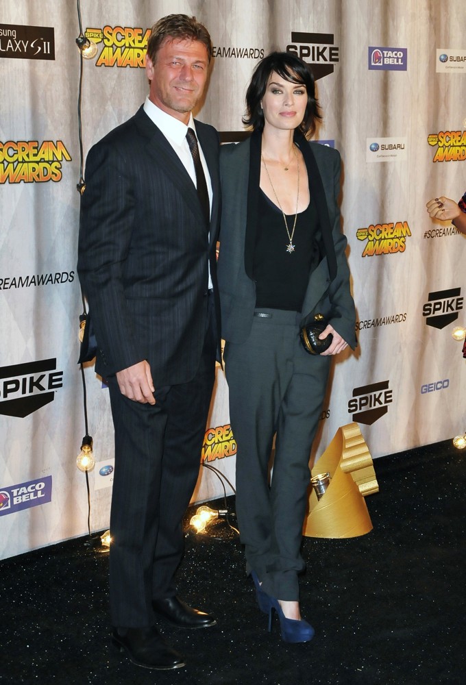 Sean Bean;Lena Headey;<br>Spike TV's Scream 2011 Awards - Arrivals