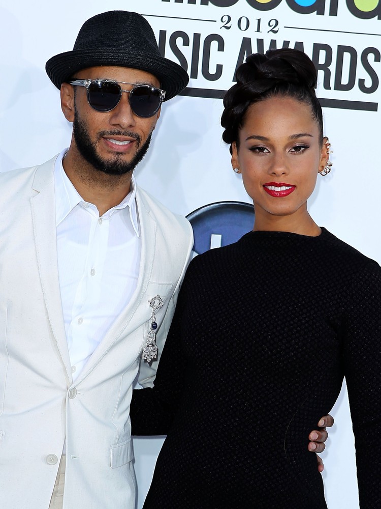 Swizz Beatz;Alicia Keys;<br>2012 Billboard Music Awards - Arrivals