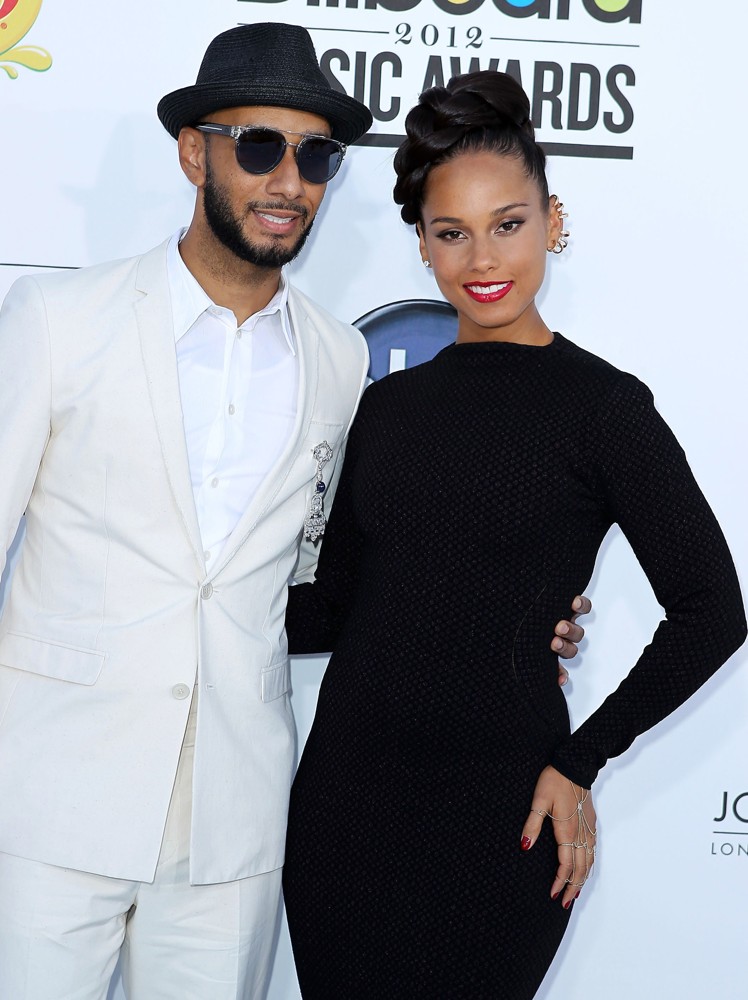 Swizz Beatz;Alicia Keys;<br>2012 Billboard Music Awards - Arrivals