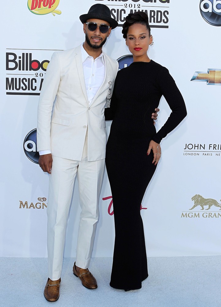 Swizz Beatz;Alicia Keys;<br>2012 Billboard Music Awards - Arrivals