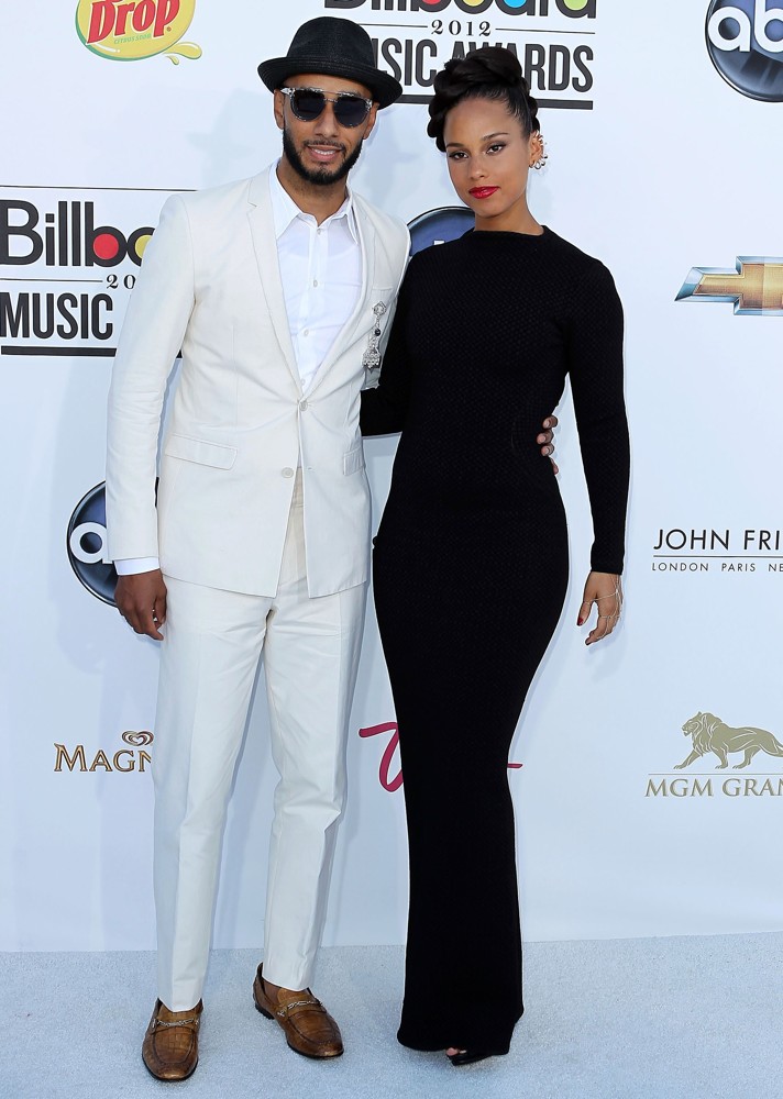 Swizz Beatz;Alicia Keys;<br>2012 Billboard Music Awards - Arrivals