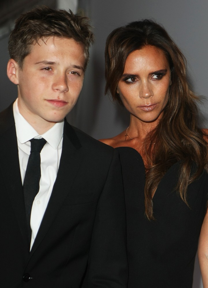 Brooklyn Beckham;Victoria Adams;<br>Glamour Women of The Year Awards 2013