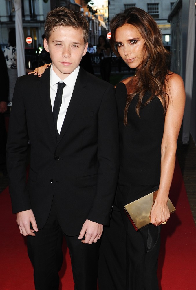 Brooklyn Beckham;Victoria Adams;<br>Glamour Women of The Year Awards 2013