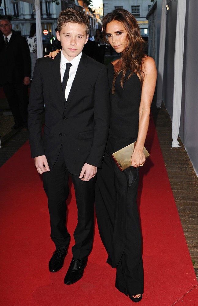 Brooklyn Beckham;Victoria Adams;<br>Glamour Women of The Year Awards 2013