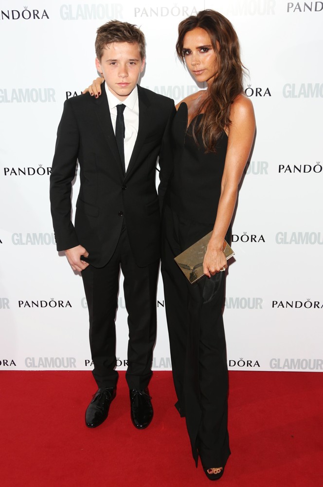 Brooklyn Beckham;Victoria Adams;<br>Glamour Women of The Year Awards 2013