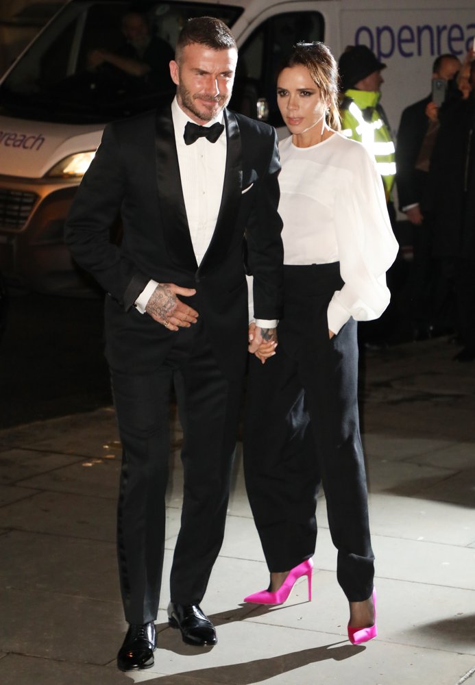 David Beckham;Victoria Adams;<br>National Portrait Gallery Gala 2019