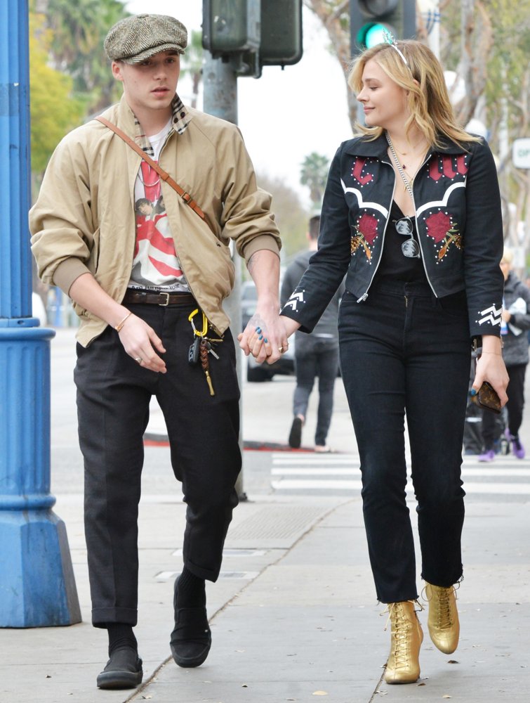 Chloe Moretz Enjoys Her Birthday While Holding Hands with Brooklyn Beckham