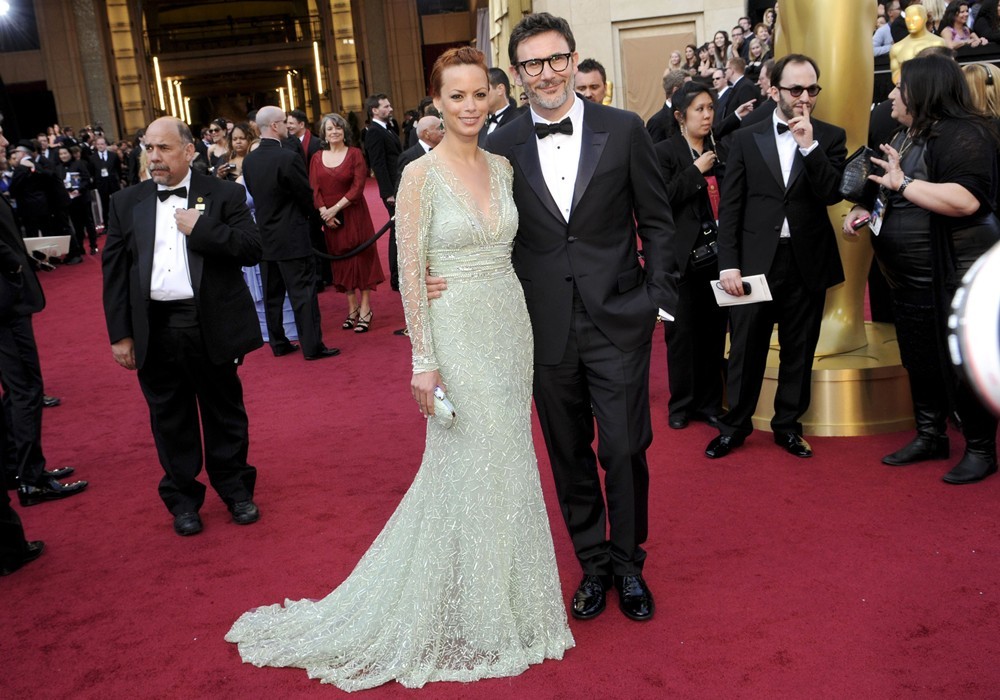 Berenice Bejo;Michel Hazanavicius;<br>84th Annual Academy Awards - Arrivals