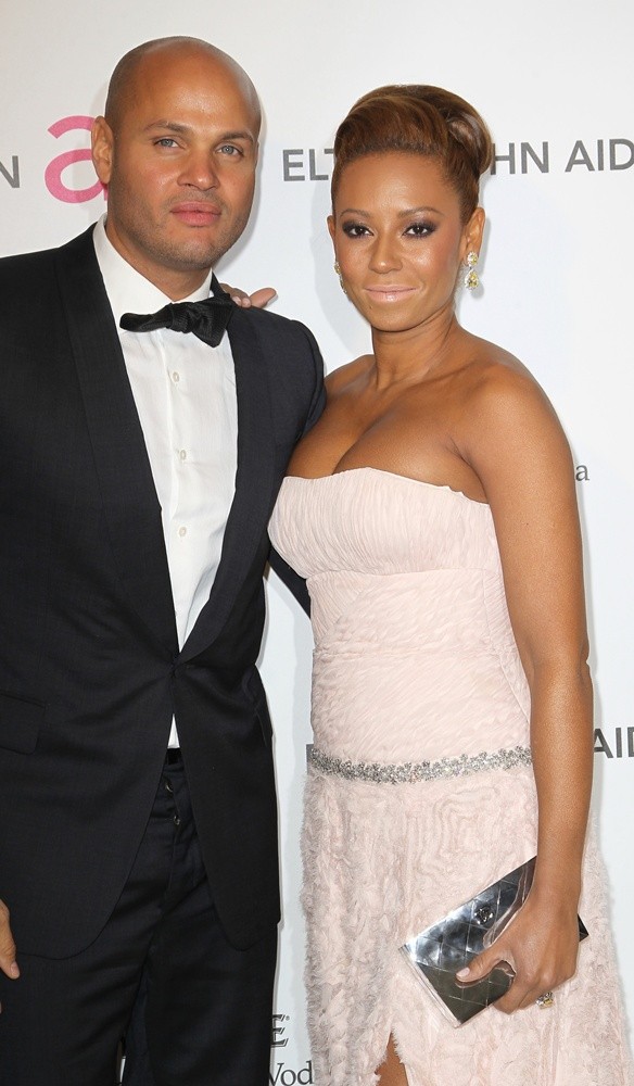 Stephen Belafonte;Melanie Brown;<br>21st Annual Elton John AIDS Foundation's Oscar Viewing Party
