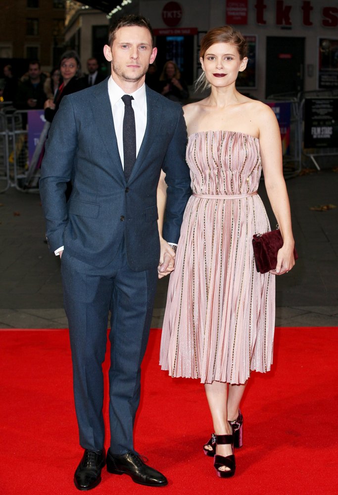 Jamie Bell, Kate Mara<br>The 61st BFI LFF European Premiere of Film Stars Don't Die in Liverpool - Arrivals