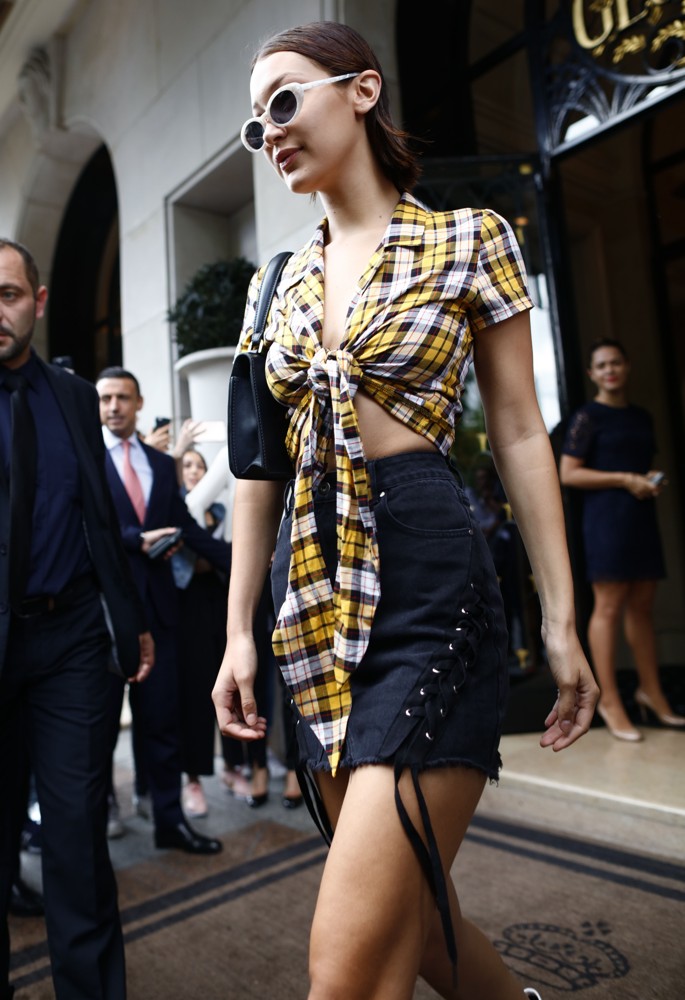 Bella Hadid in Paris