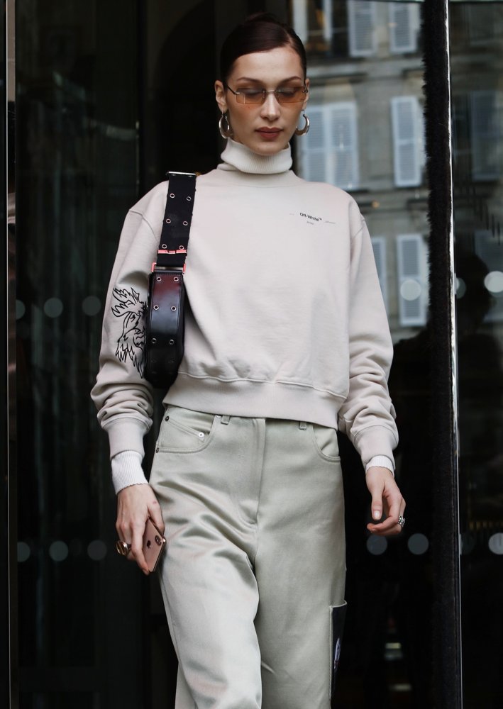 Bella Hadid in Paris
