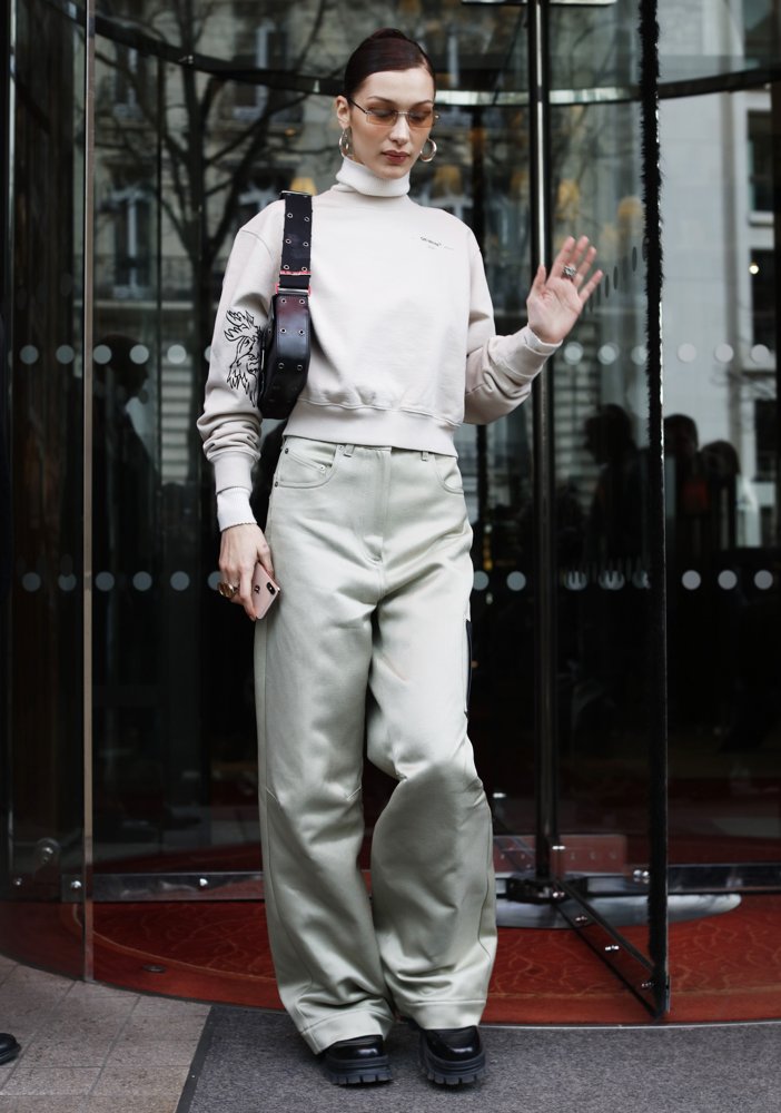Bella Hadid in Paris