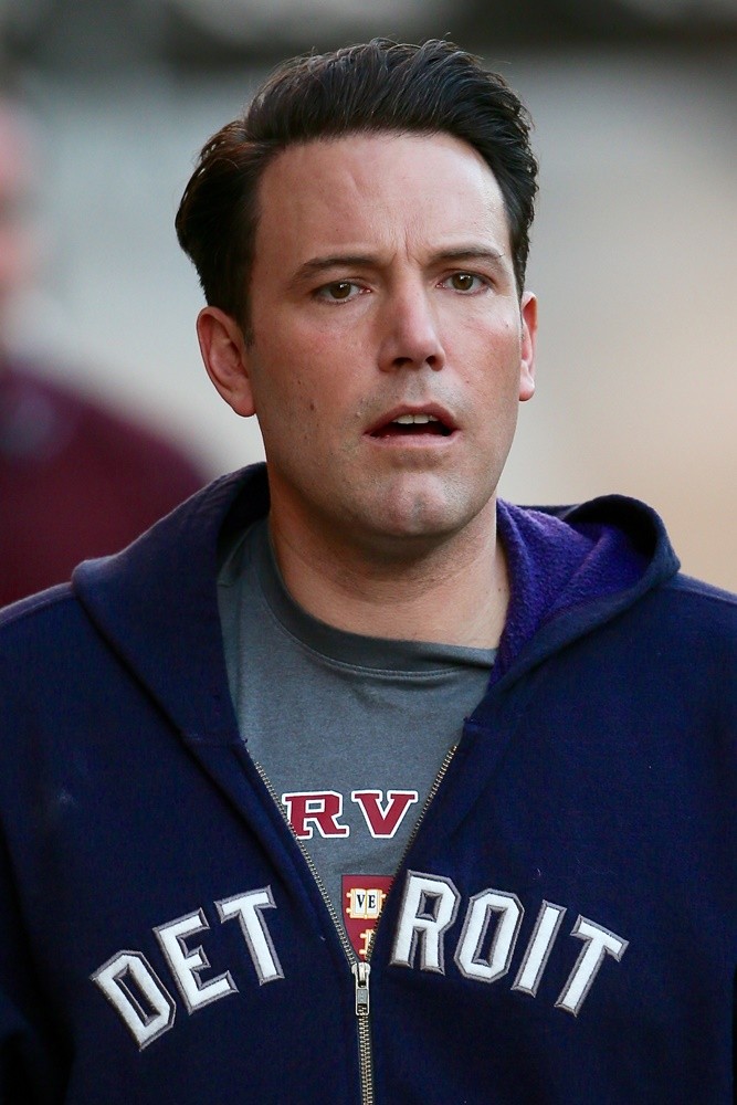 Ben Affleck Seen Arriving at The ABC Studios