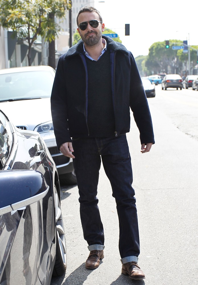 Ben Affleck Picture 158 - Ben Affleck Takes His Daughter to Brentwood ...