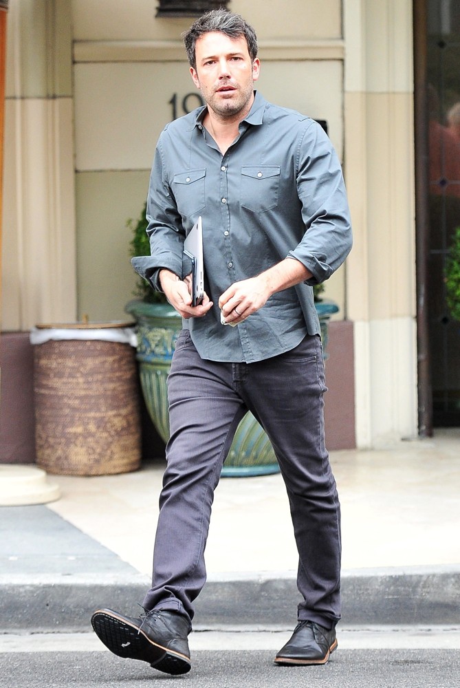 Ben Affleck Leaving Hotel Casa Del Mar