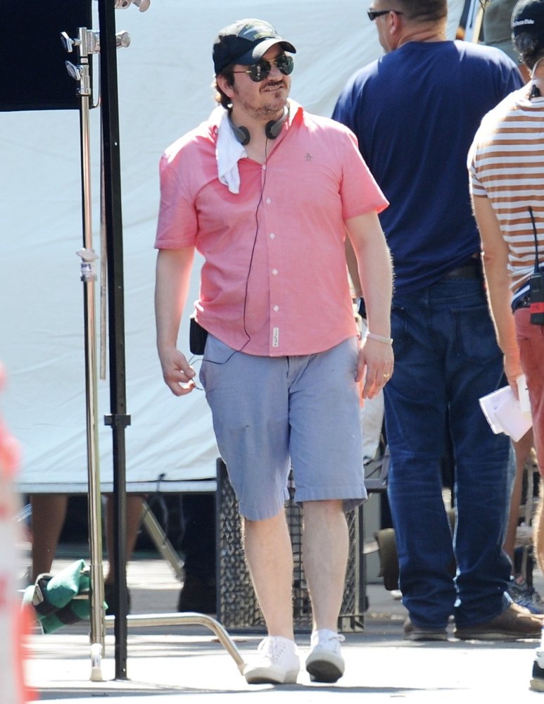 Filming on The Set of The Boss