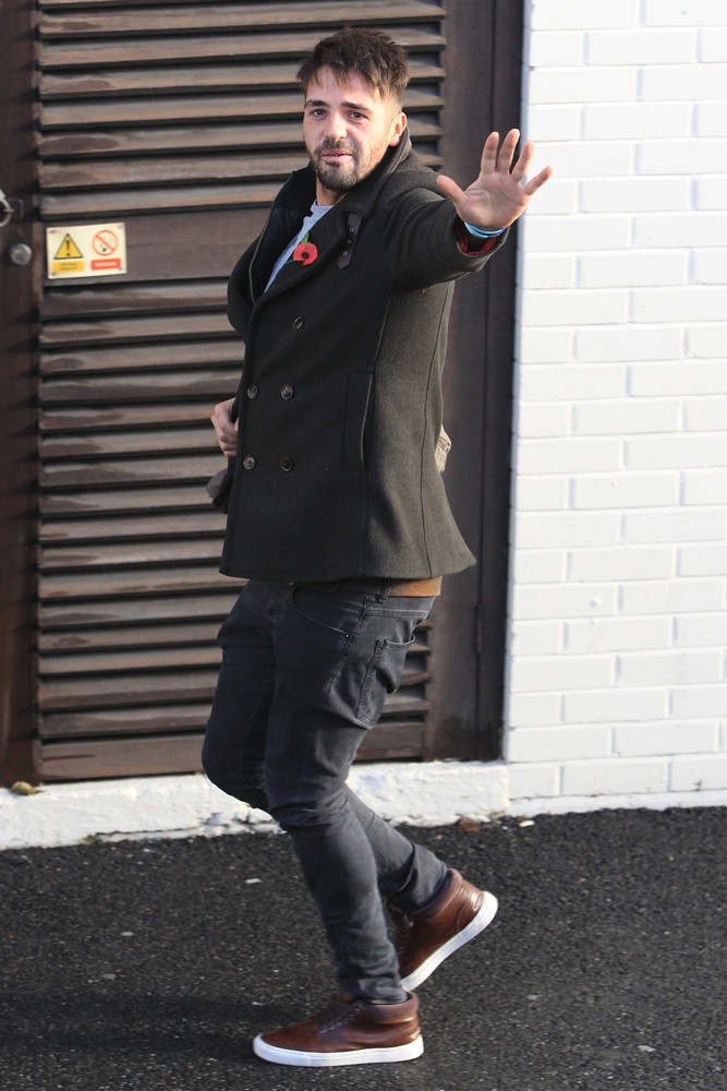 Ben Haenow Arrive at Wembley Studio Rehearsals