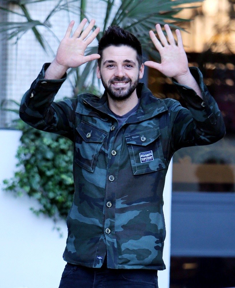 Ben Haenow Outside ITV Studios