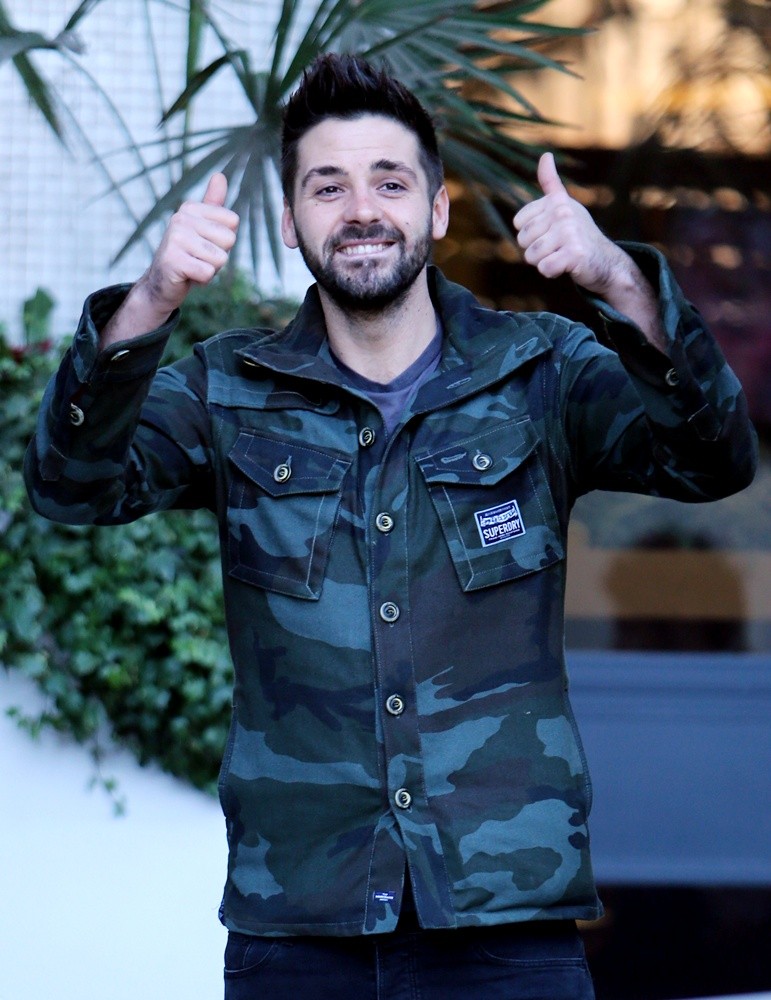 Ben Haenow Outside ITV Studios
