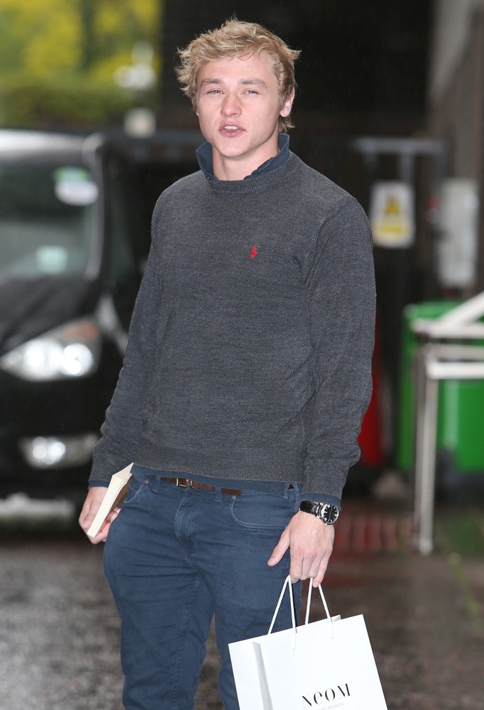 Ben Hardy;<br>Ben Hardy Outside The ITV Studios