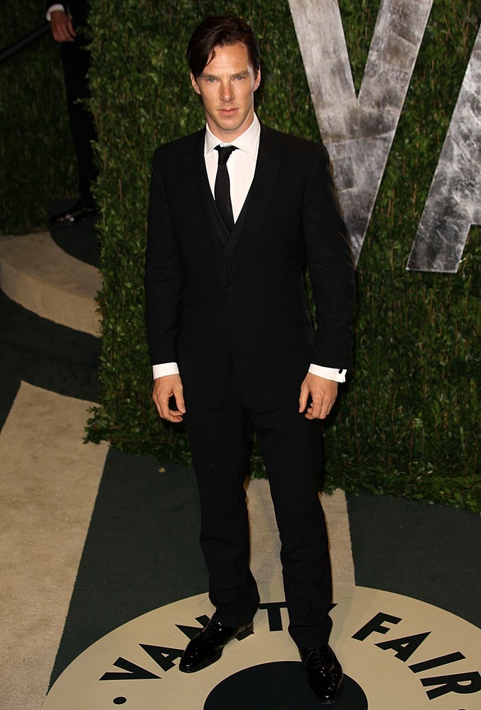 Benedict Cumberbatch;<br>2012 Vanity Fair Oscar Party - Arrivals