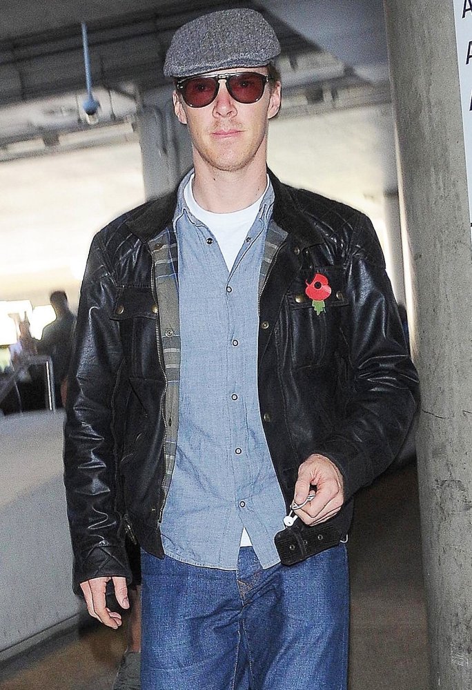 Benedict Cumberbatch;<br>Benedict Cumberbatch Arrives at Los Angeles International Airport