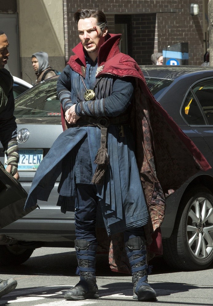 Benedict Cumberbatch;<br>Doctor Strange Filming