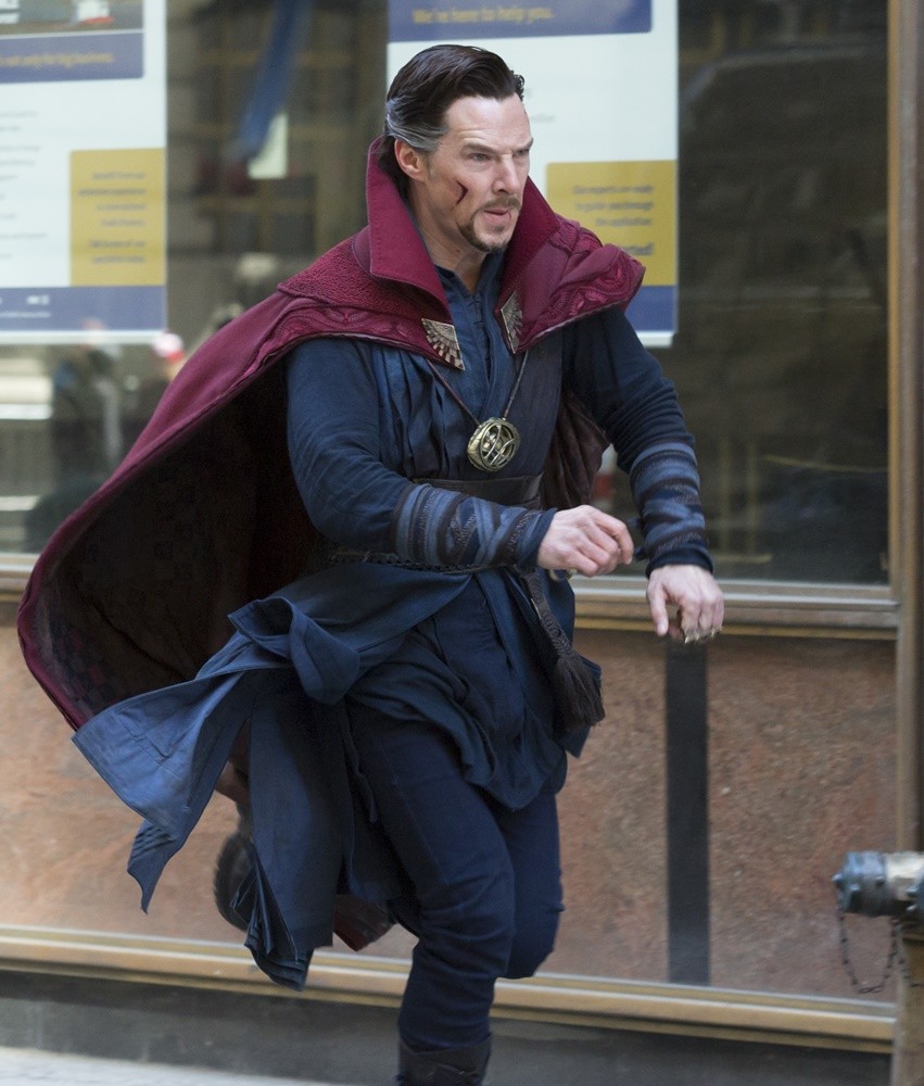 Benedict Cumberbatch;<br>Doctor Strange Filming