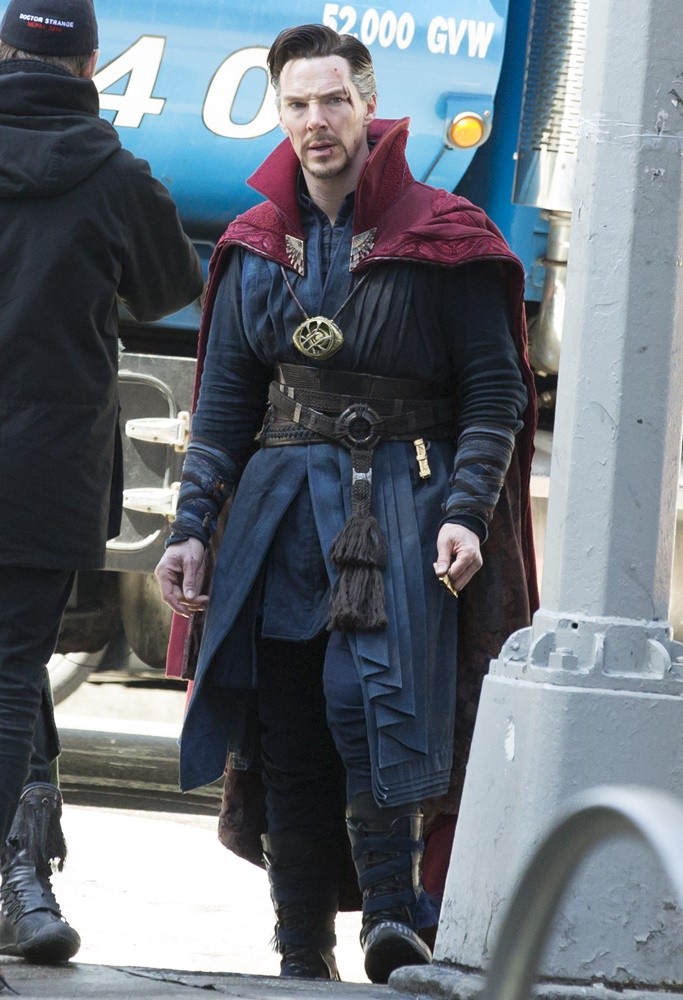 Benedict Cumberbatch;<br>Doctor Strange Filming