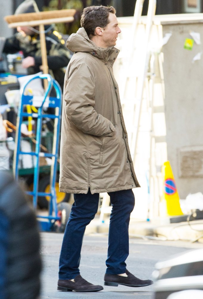 Benedict Cumberbatch;<br>Benedict Cumberbatch Filming Melrose