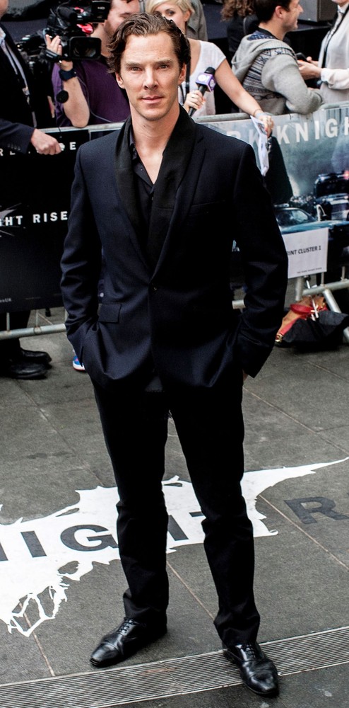 Benedict Cumberbatch;<br>The European Premiere of The Dark Knight Rises - Arrivals