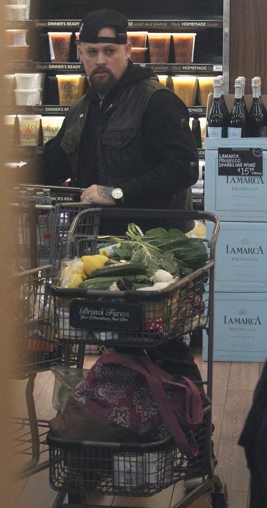 Cameron Diaz and Benji Madden Shopping at Bristol Farms