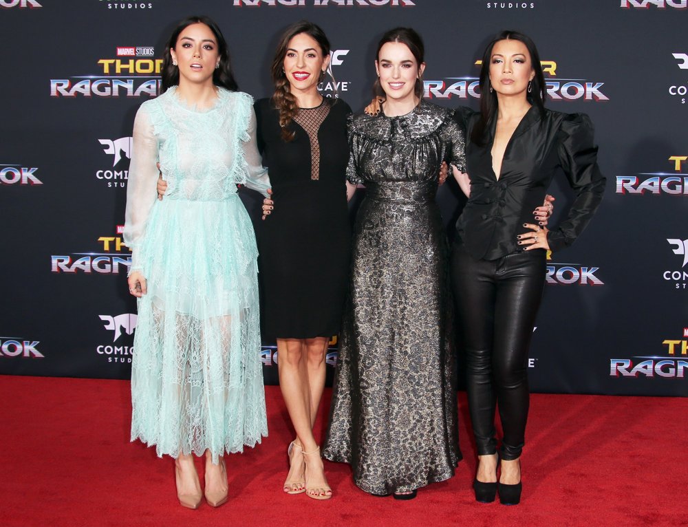 Chloe Bennet, Natalia Cordova, Elizabeth Henstridge, Ming-Na<br>World Premiere of Thor: Ragnarok
